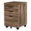 Monarch Specialties File Cabinet, Rolling Mobile, Storage Drawers, Printer Stand, Office, Work, Laminate, Brown I 7782